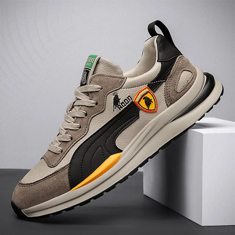 High Quality Running Shoes for Men - Famous Brand Breathable Sneakers