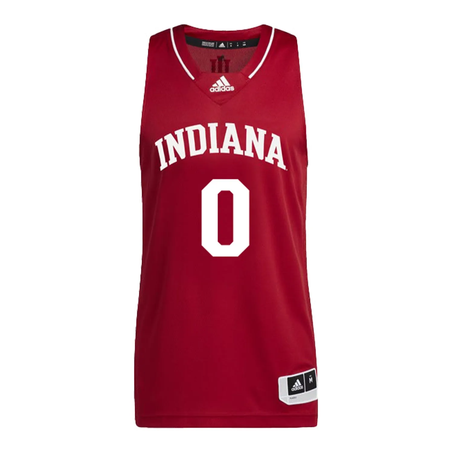 Indiana Hoosiers Adidas Men's Basketball Crimson Student Athlete Jersey #0 Jakai Newtwon