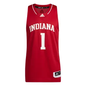 Indiana Hoosiers Adidas Swingman Crimson Basketball Jersey