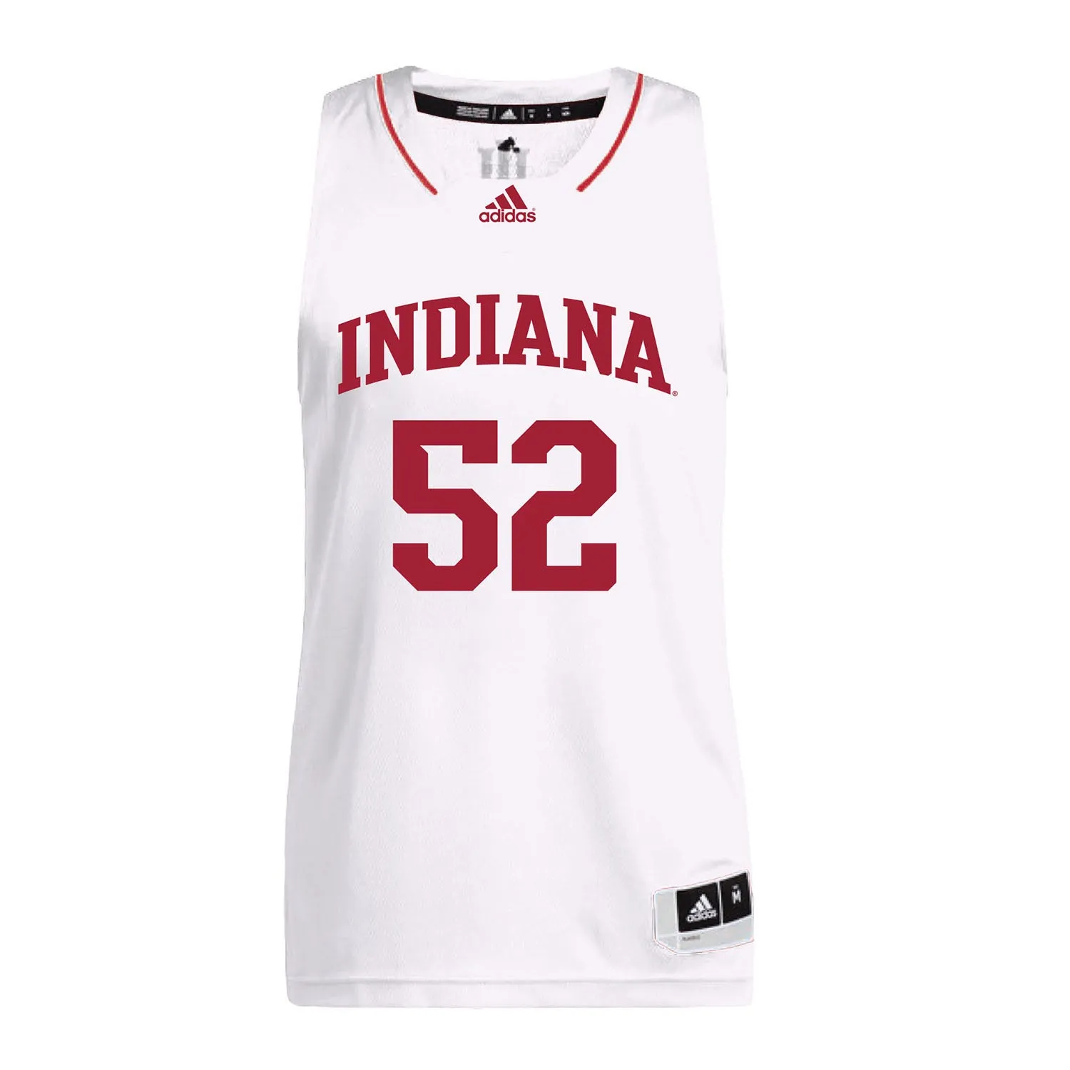 Indiana Hoosiers Adidas White Women's Basketball Student Athlete Jersey #52 Lilly Meister