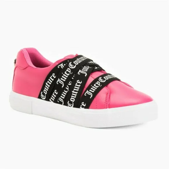 JUICY COUTURE Slip On Logo Strap Fashion Sneakers