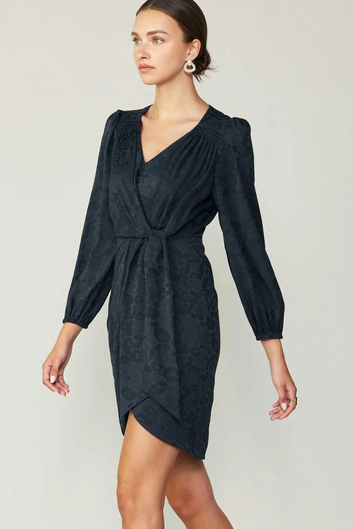 Karla Dress I Charcoal