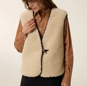 Leon & Harper Vallos Shearling Gilet