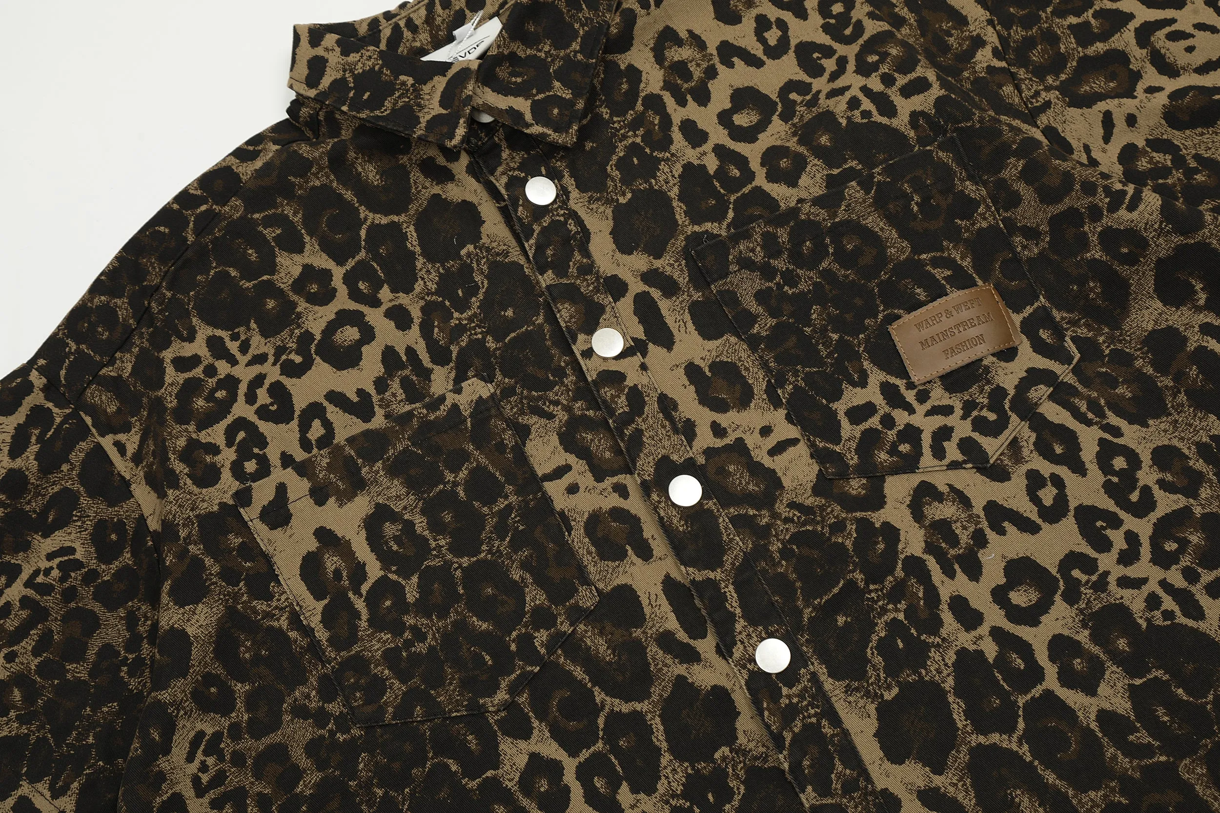 Leopard Label | Graphic Polo T-Shirt