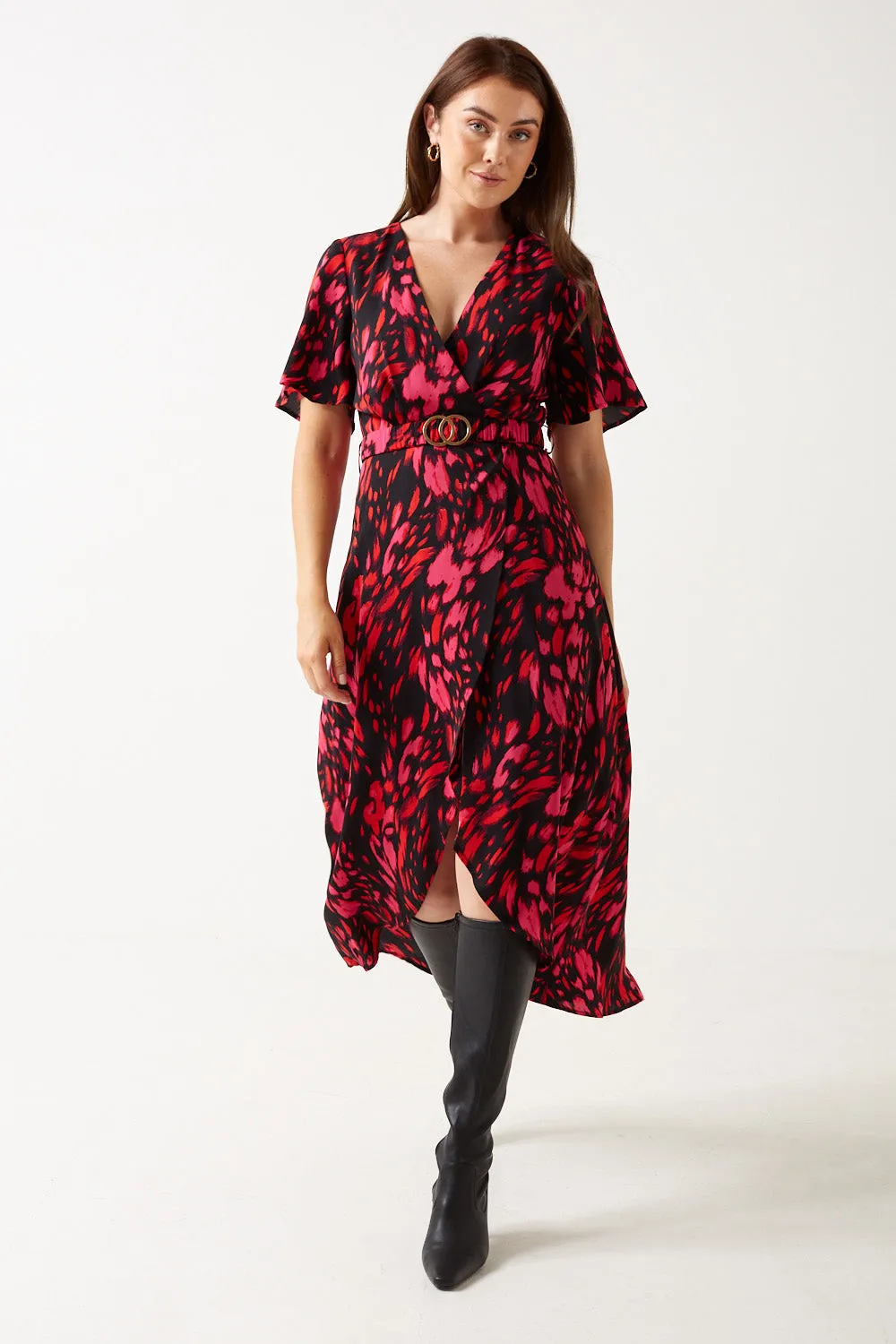 Marc Angelo Lara Tulip Hem Dress