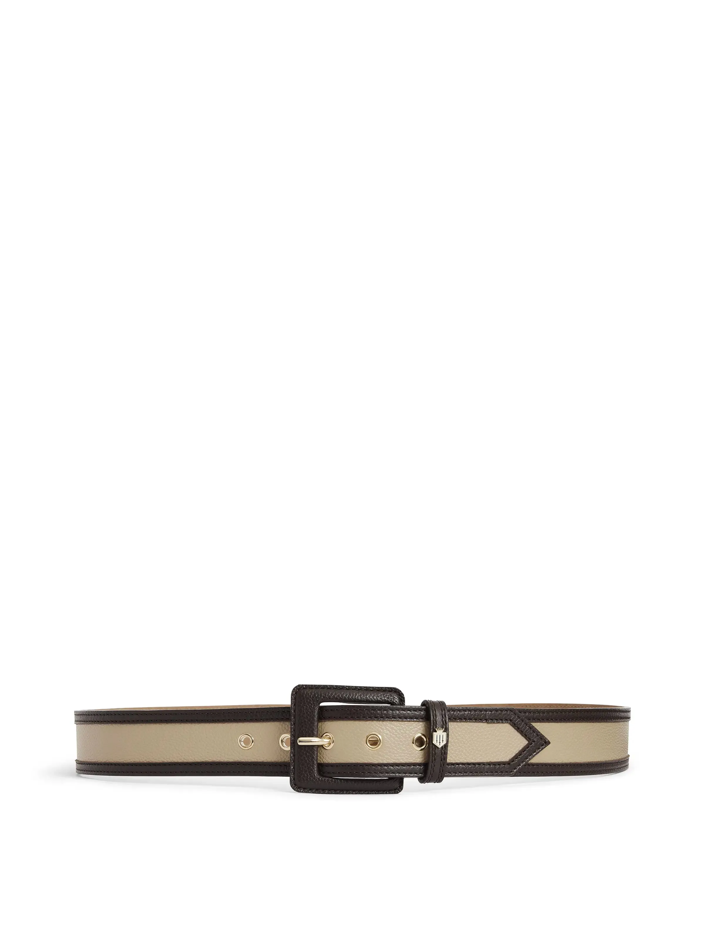 Marseille Belt - Caramel & Chocolate Leather