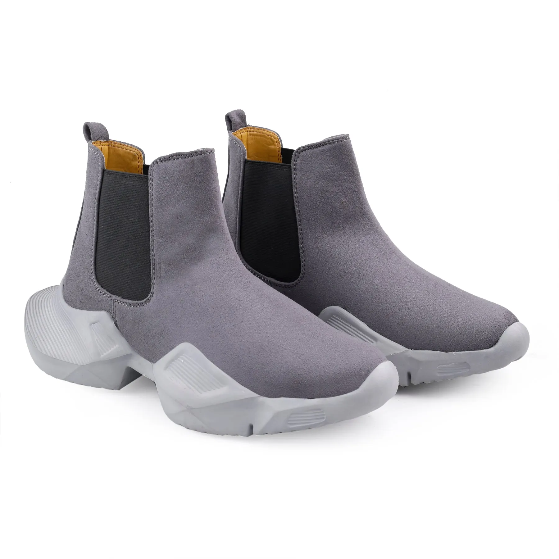 Men's Comfortable Suede Slip-on Boots