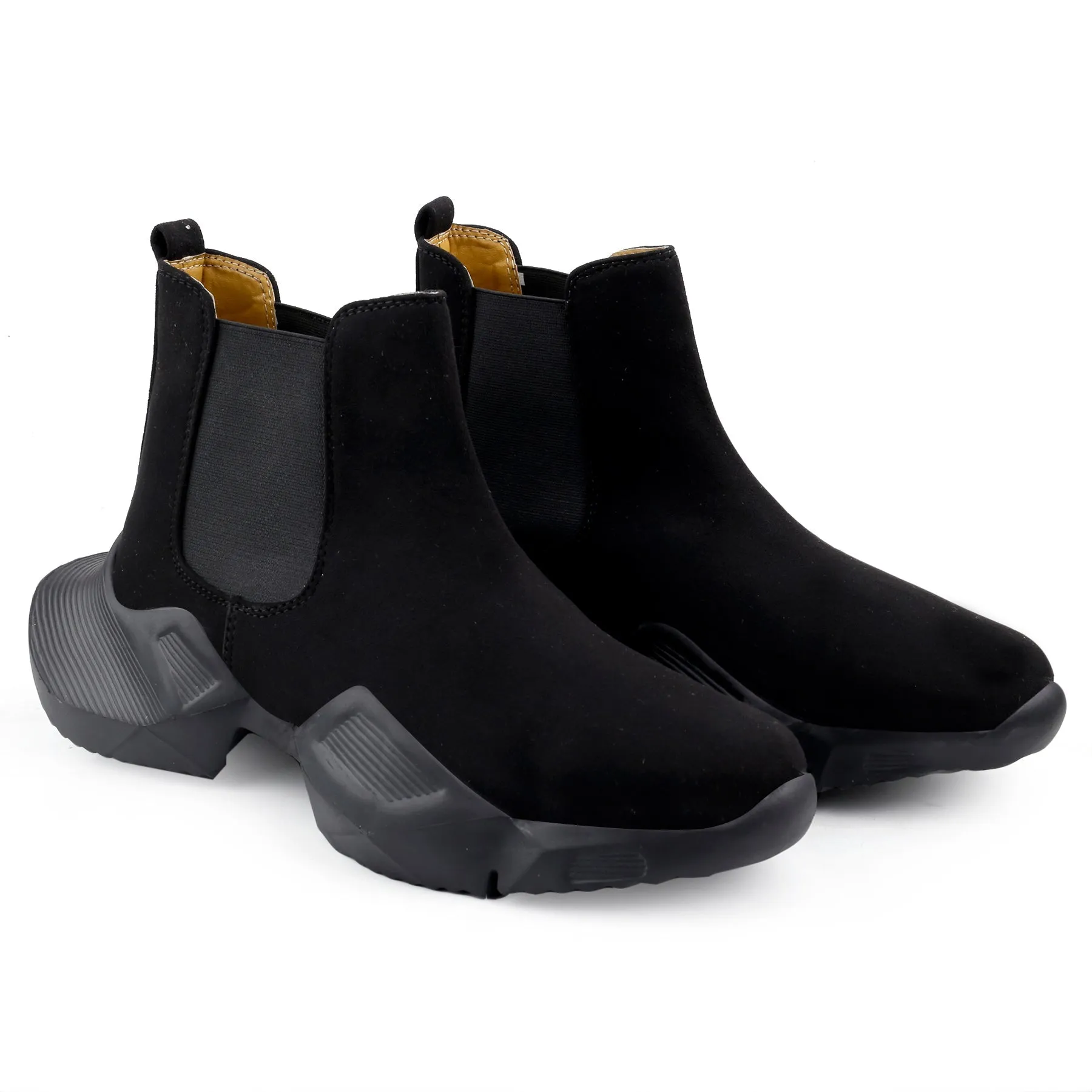 Men's Comfortable Suede Slip-on Boots