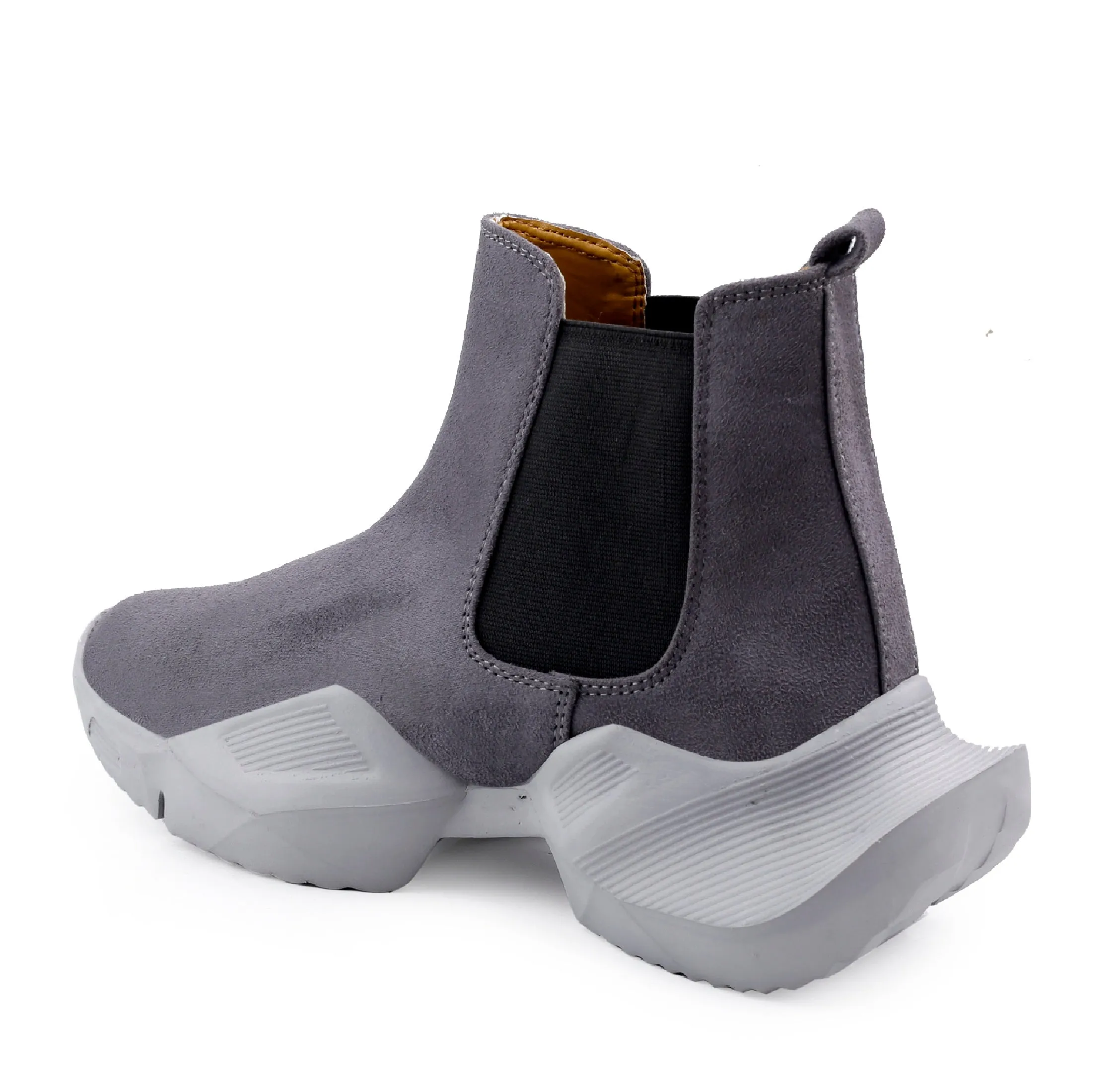 Men's Comfortable Suede Slip-on Boots