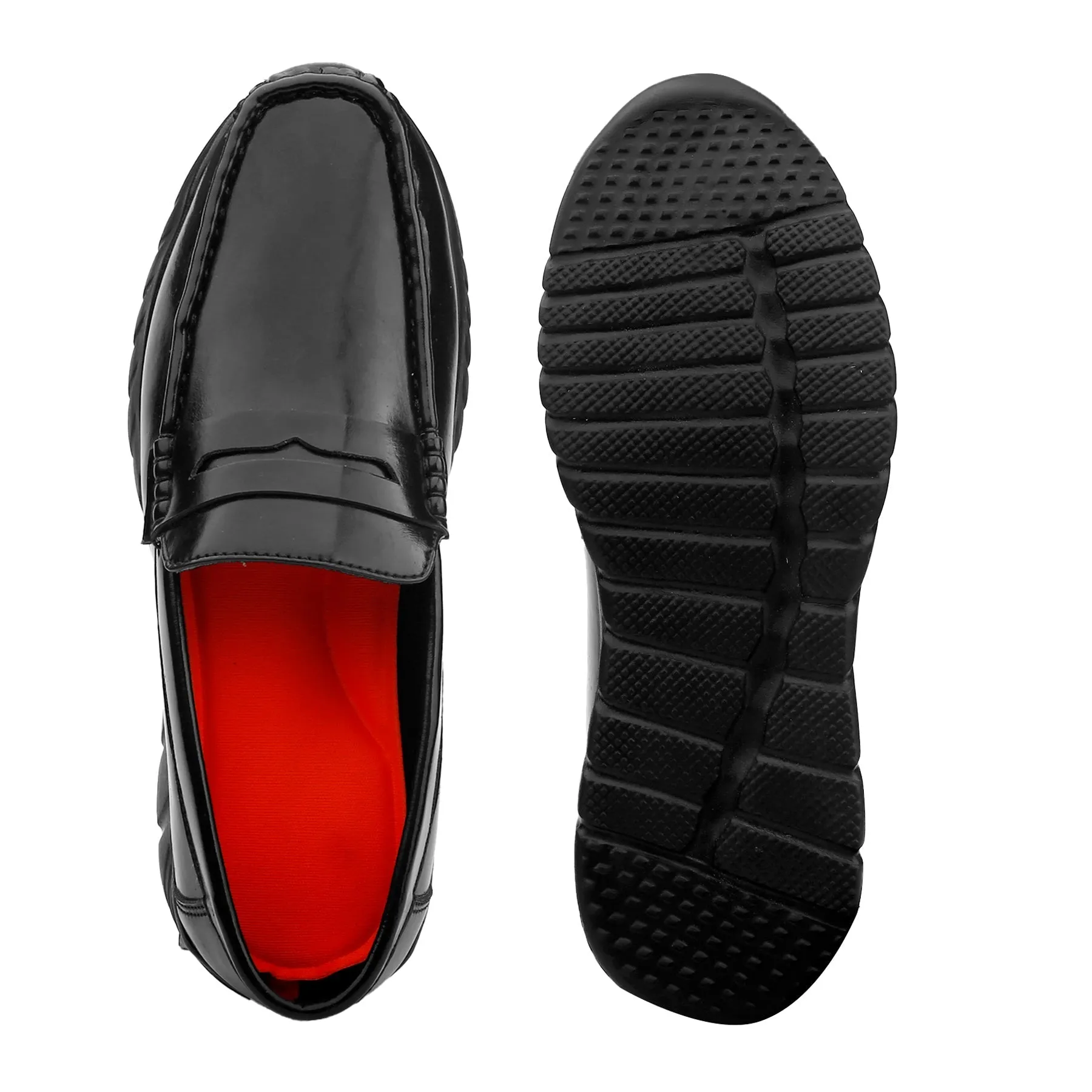 Men's Faux Leather Material Casual Loafers Shoes