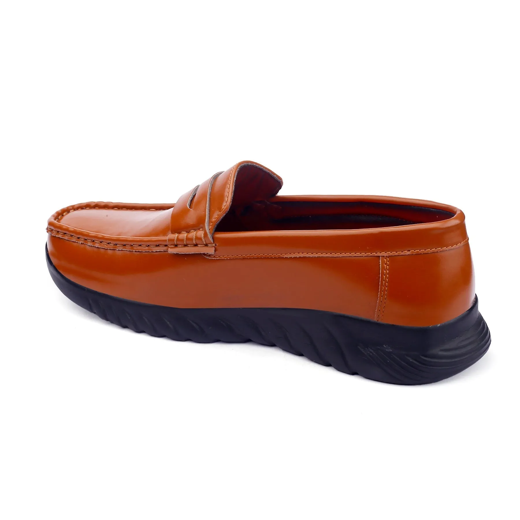 Men's Faux Leather Material New Stylish Casual Loafers And Party Wear Shoes