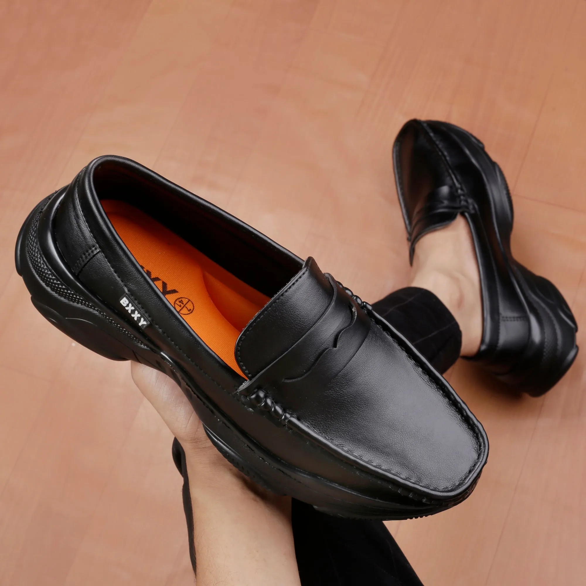 Men's Faux Leather Stylish Loafers