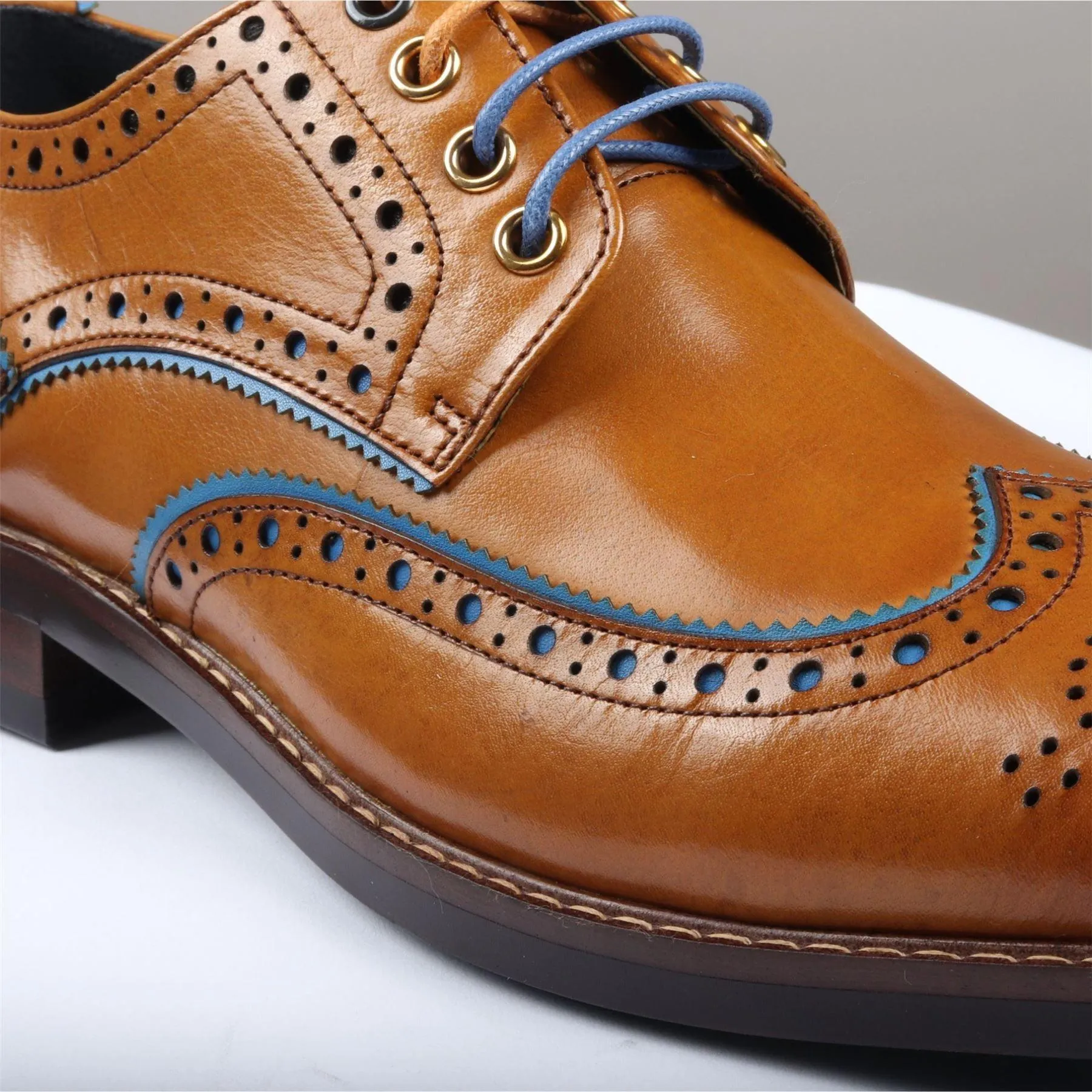 Men's Shoes Leather Brogue Lace Up Formal Dress Shoe