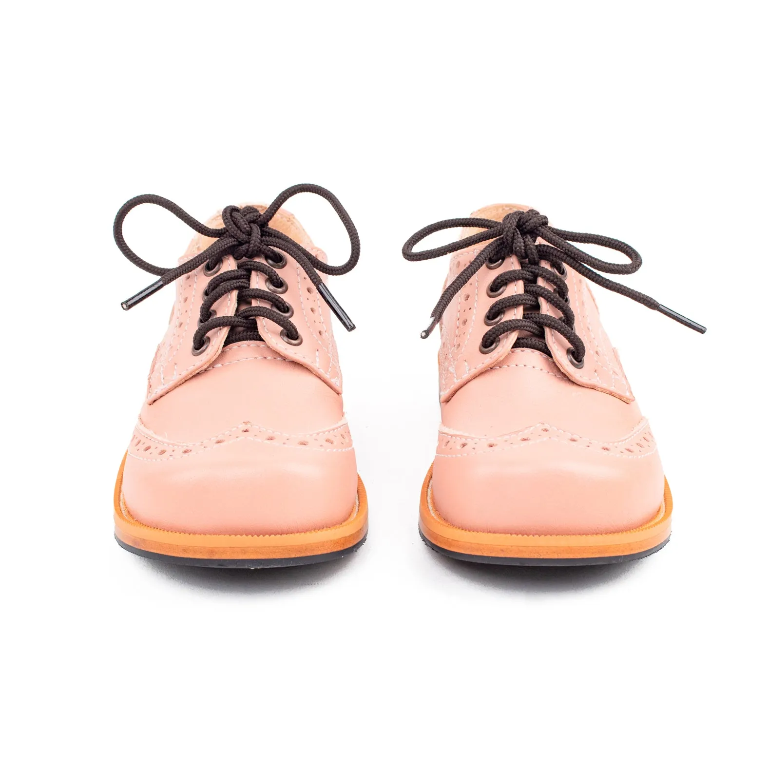 MK22625 - Brogue Oxfords Shoes Rosewood [Children's Leather Shoes]