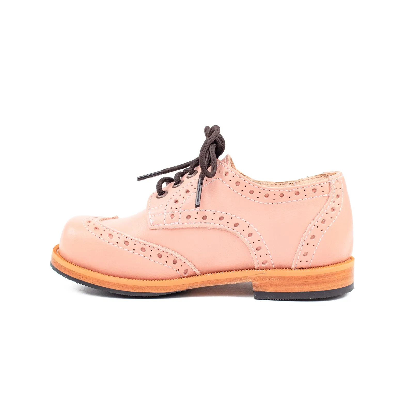 MK22625 - Brogue Oxfords Shoes Rosewood [Children's Leather Shoes]