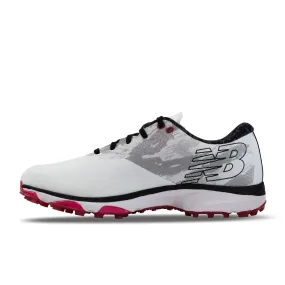 New Balance Mens Fresh Foam X Defender SL Golf Shoe - WHITE / BLACK