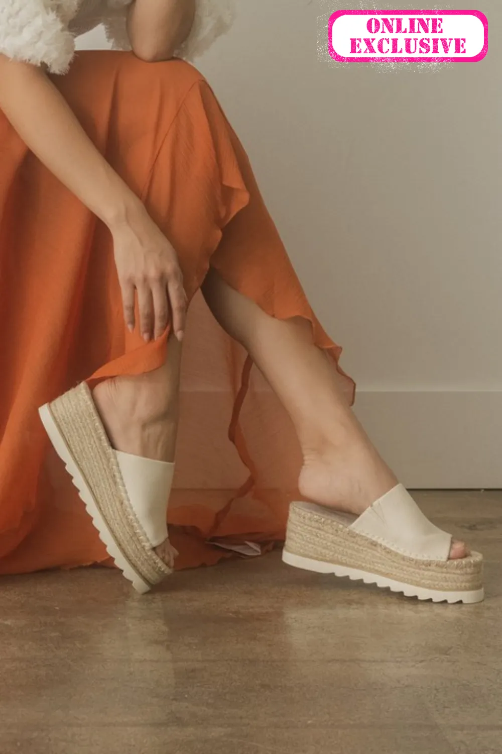 Oasis Society Ivy | Espadrille Platform Slide