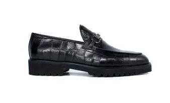 Pelle "Michel" Loafer Black