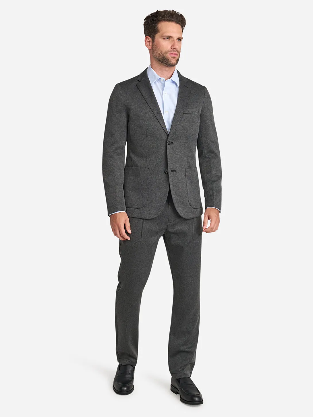 Perry Melange Twill Blazer