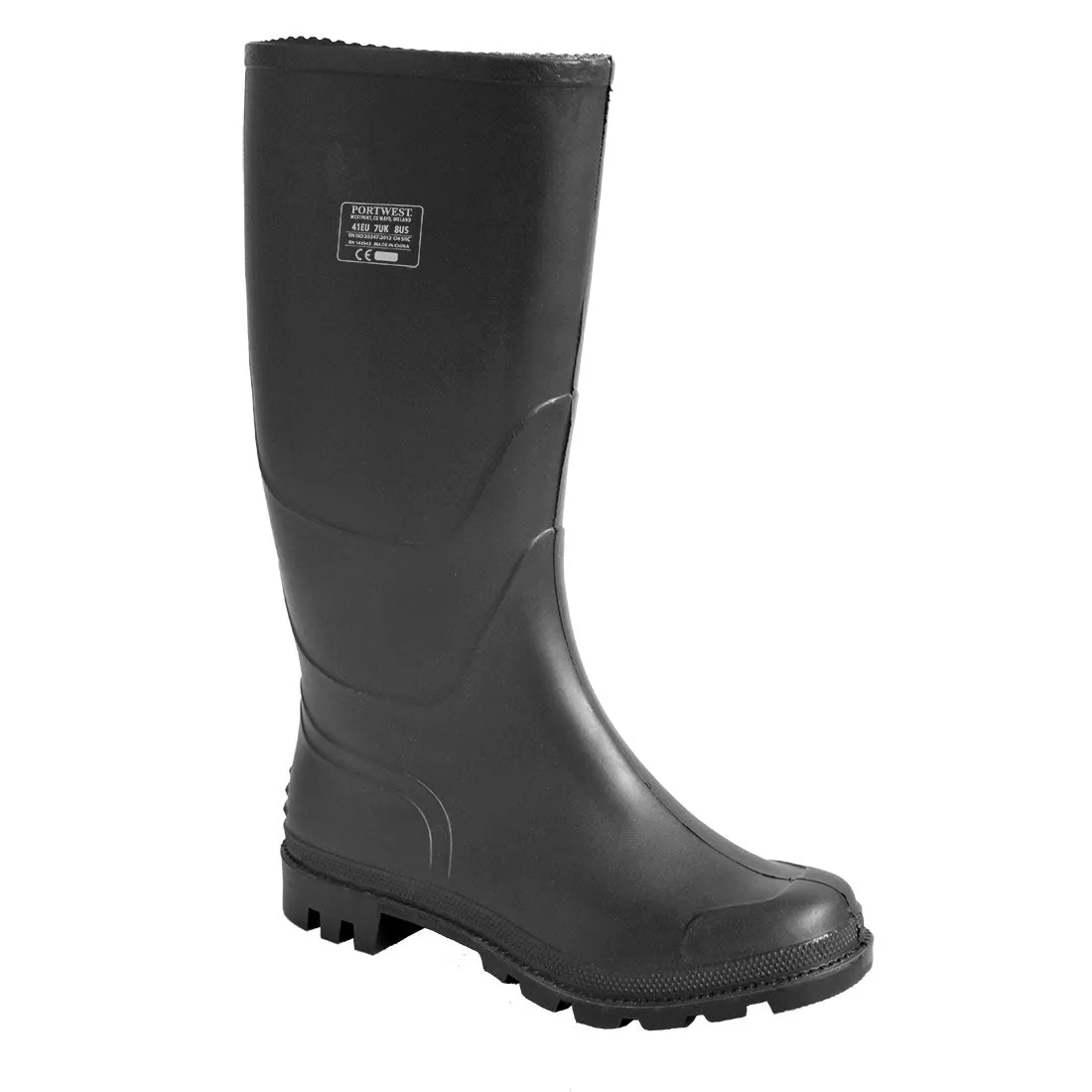 Portwest Black PVC Wellington Boots