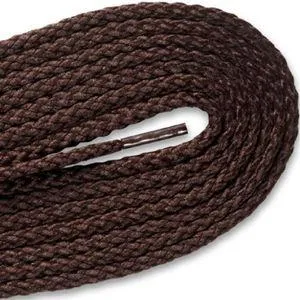 Round Braided Laces - Brown (2 Pair Pack) Shoelaces