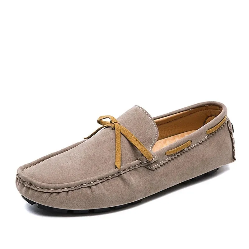 Spring Autumn Fashion Casual Shoes Handmade High Quality PU Leather Slip-on Comfortable Breathable Loafers Size 36-48