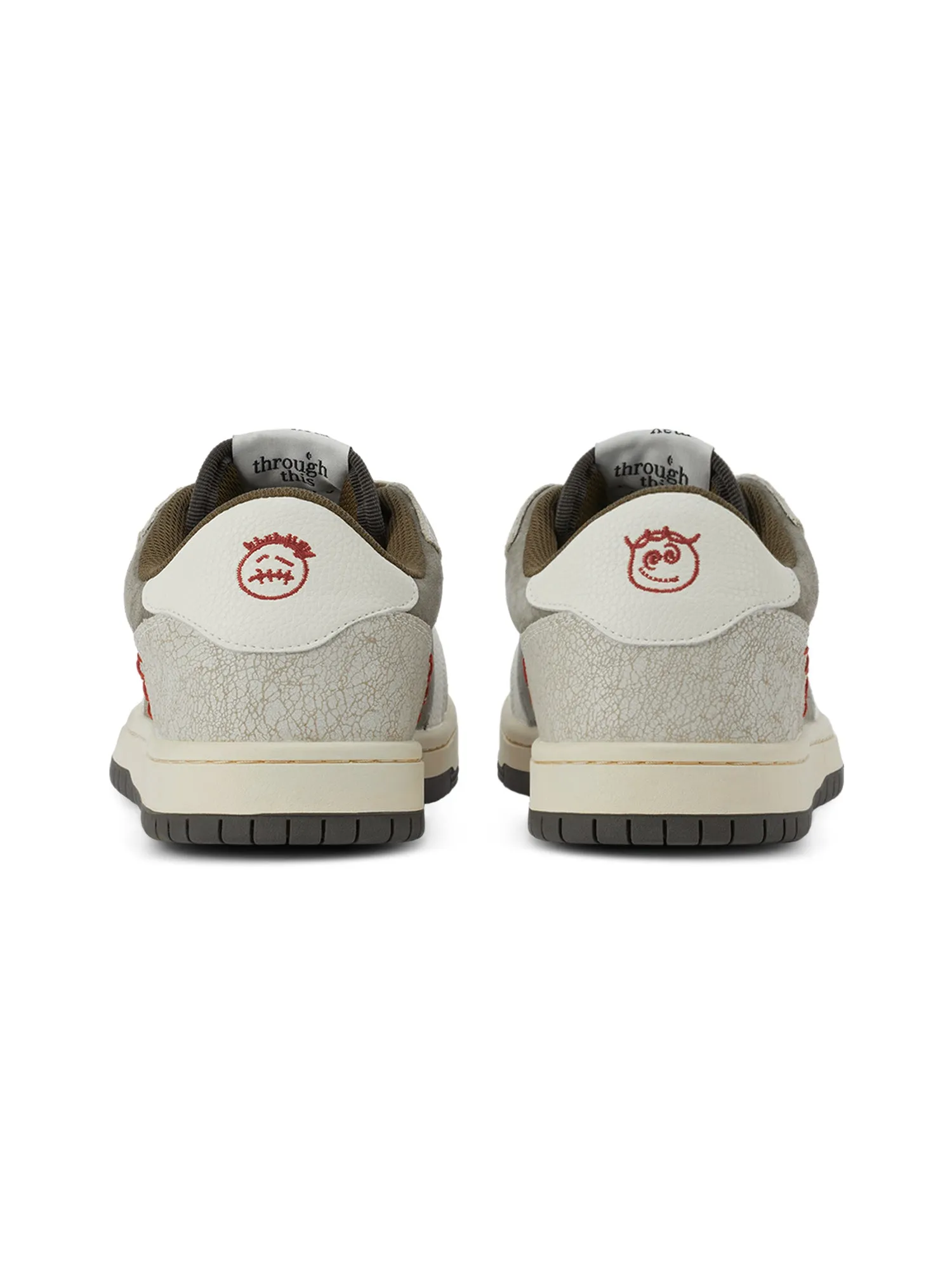 Thesupermade Smiley Face Embroidery Street Rap Sneakers