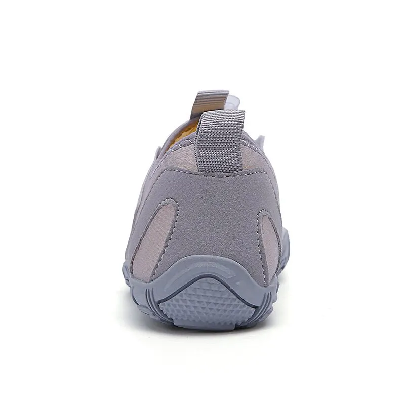 White Gray Trail V-Runner Pro - Universal Non-Slip Barefoot Shoes