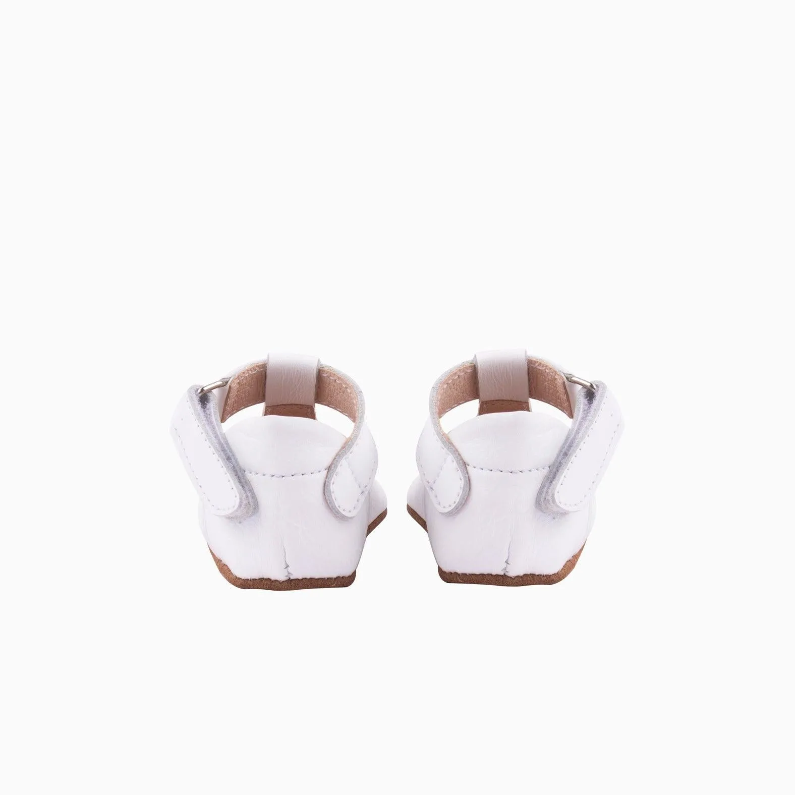 WMK21858 - Baby Mary Janes Shoes White